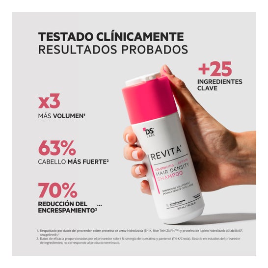 Revita Champú Voluminizante Reparador 205 ml