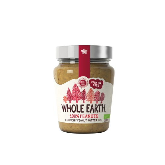 Whole Earth Crema Crujiente de Cacahuete Bio 227g