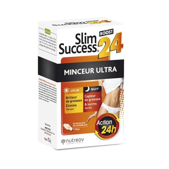 Nutreov Pack Ultra Slimming Booster Día 30 Perlas + Noche 60comp