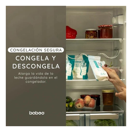Baboo Bolsas Almacenar Leche Materna 25uds Baboo Bolsas Almacenar Leche Materna 25uds