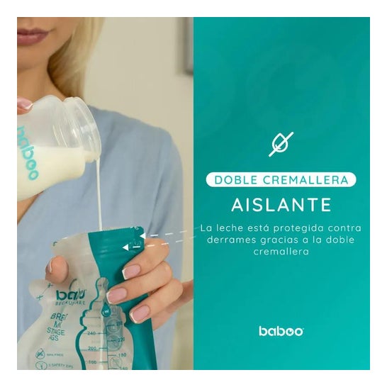 Baboo Bolsas Almacenar Leche Materna 25uds Baboo Bolsas Almacenar Leche Materna 25uds