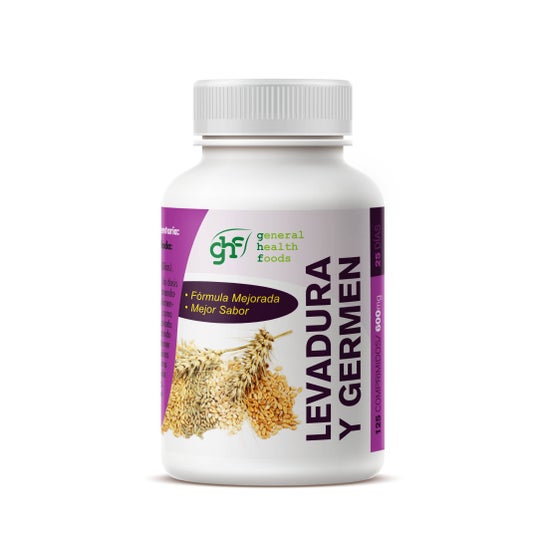 GHF Gist en kiem 600mg 125comp