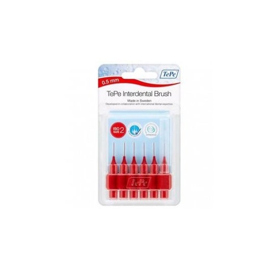 TePe® cepillo interdental 0,5mm rojo