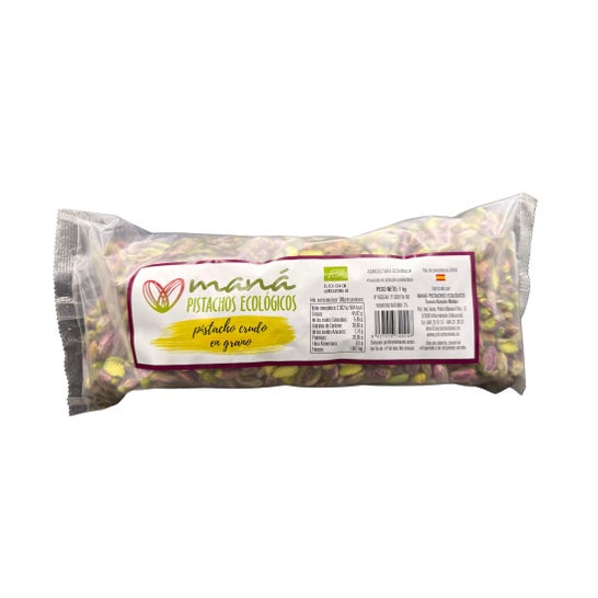 Maná Pistacje Ekologiczne Łuskane Surowe 1 kg