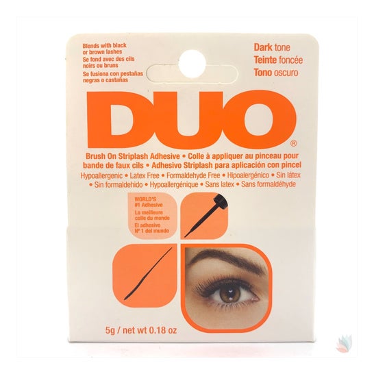 Duo Glue für falsche Wimpern Brush On Dark 5g