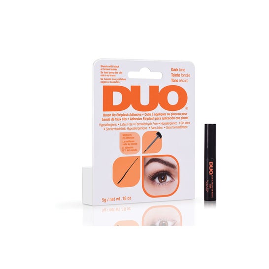 Duo Pegamento para Pestañas Postizas Brush On Dark 5g