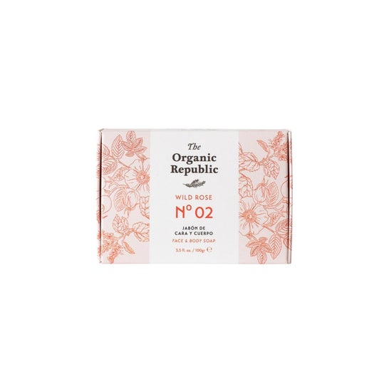The Organic Republic Rose Hip Solid Soap 100g
