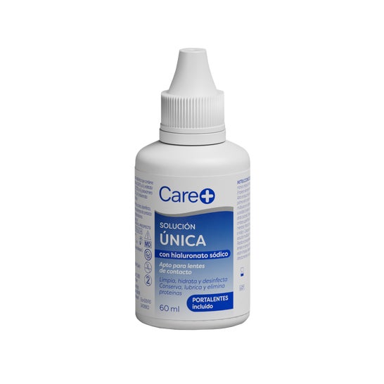 Care+ Líquido de Lentillas con Hialuronato Sódico 60 ml