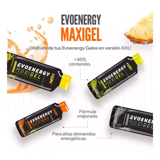 HSN Evoenergy Maxigel Sin Cafeína Limón 70ml