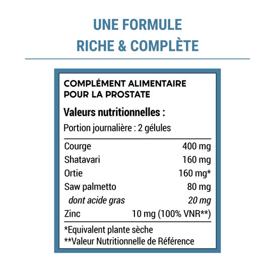 Laboratoires Enova Formule Prostate 60 gélules