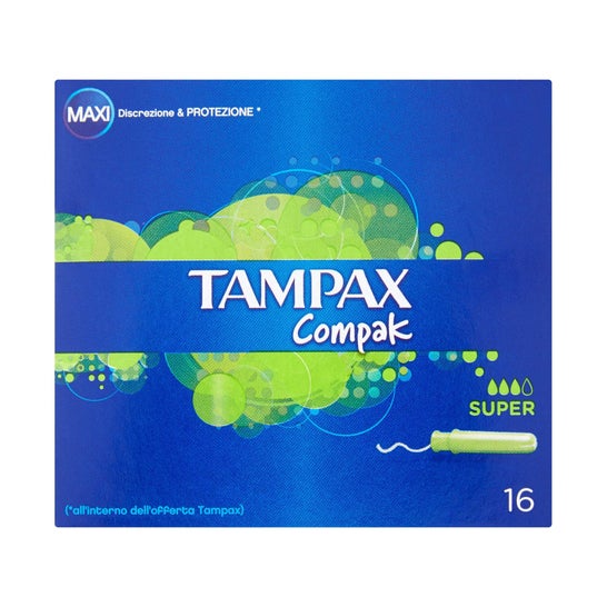 Tampax Compak Super 16uds