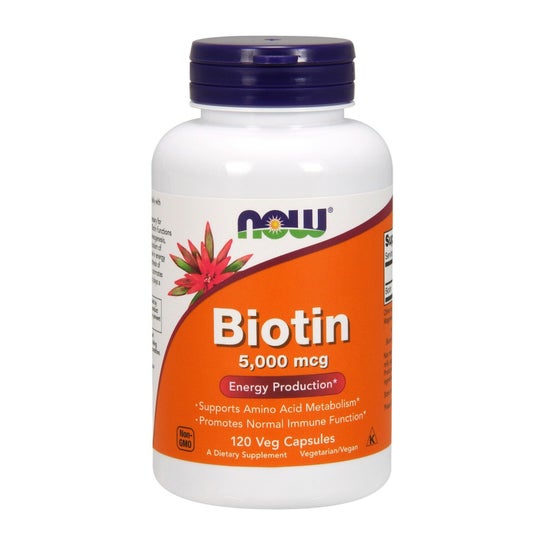 Now Foods Biotina 5mg 120caps
