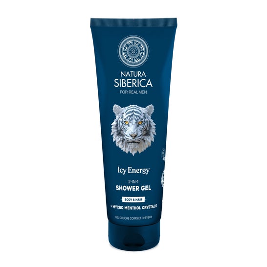 Natura Siberica Men Wild Arctic. 2-i-1 Duschgel til Hår og Krop 200 ml