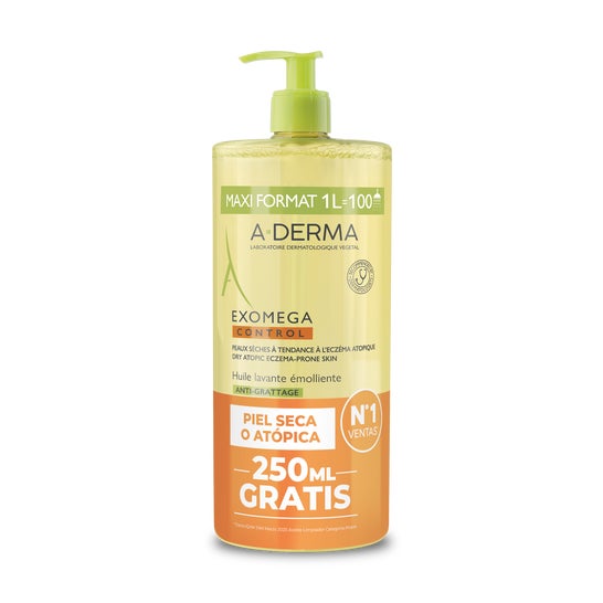 A-Derma Exomega Control Aceite Limpiador 1000ml
