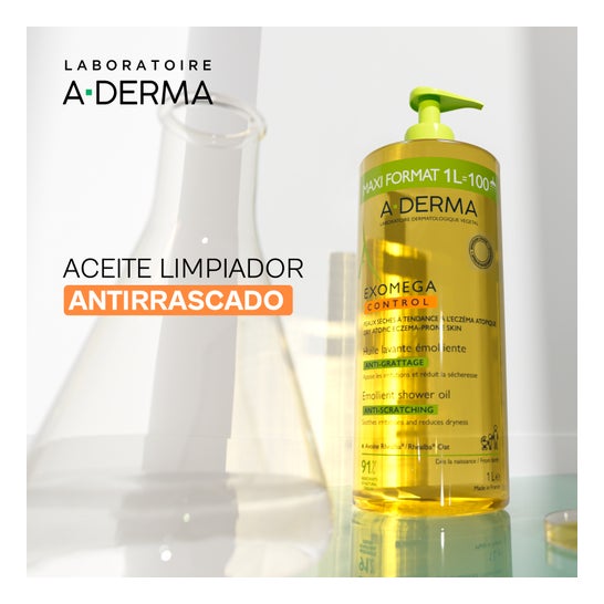 A-Derma Exomega Control Aceite Limpiador 1000ml