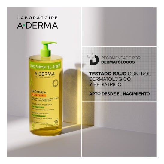 A-Derma Exomega Control Aceite Limpiador 1000ml