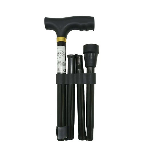 Garcia 1880 Muletilla Plegable Aluminio Negra 164