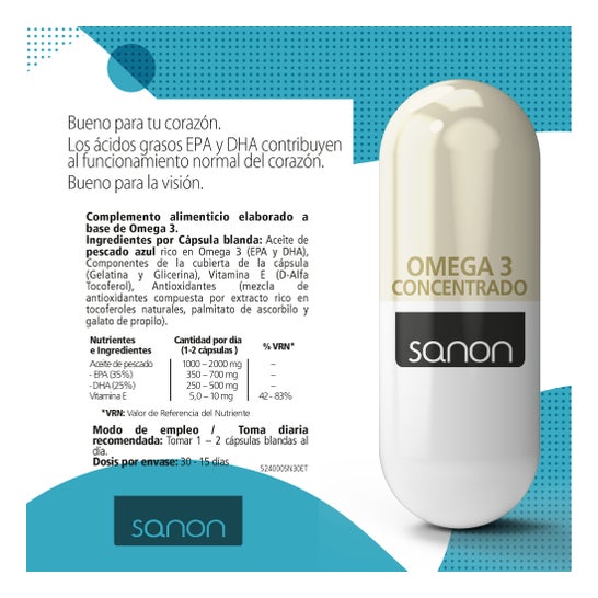 Sanon Omega 3 Concentrate 30caps