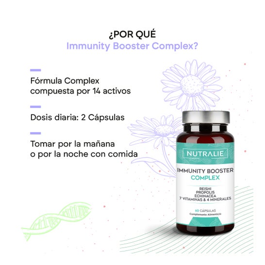Nutralie Defensas Inmunitarias Reishi + Propoleo + Equinacea 60 caps