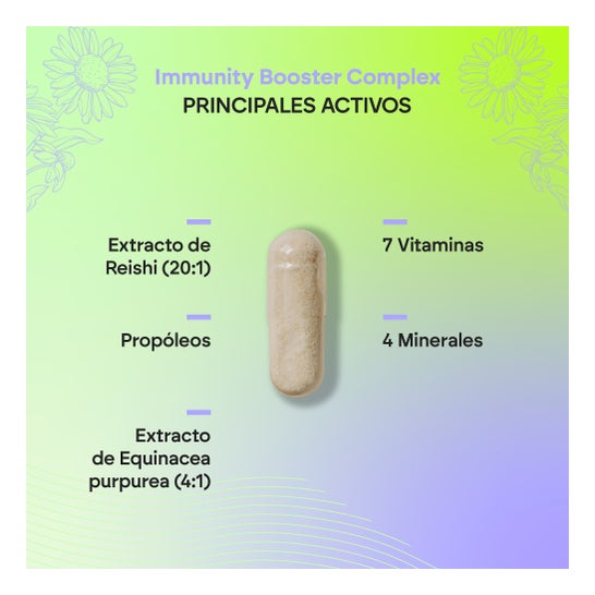Nutralie Defensas Inmunitarias Reishi + Propoleo + Equinacea 60 caps