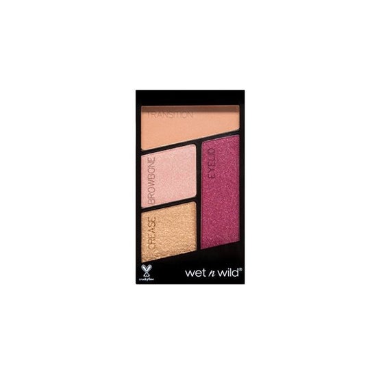 Wet n Wild Color Icon Quad Sombra Ojos Flock Party 5g