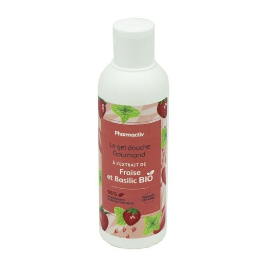 Pharmactiv Shower Gel Raspberry Basil 200ml