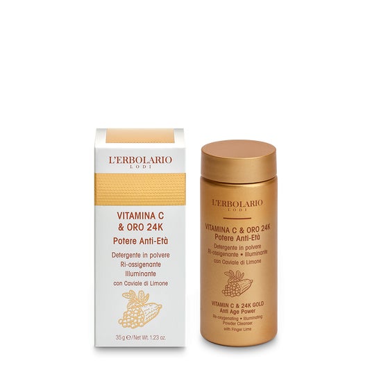 L'Erbolario Vitamina C & Oro 24K Limpiadora 35g