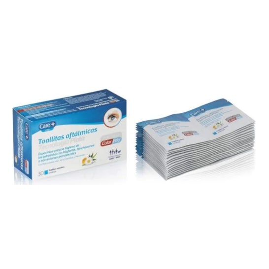 Care+ Toallitas oftálmicas Tecnología Plata 30 und Care+,  (Código PF ) Care+ Toallitas oftálmicas Tecnología Plata 30 und Care+,  (Código PF )