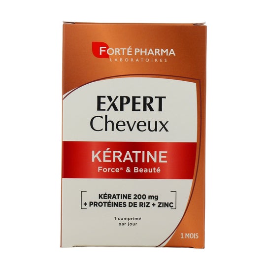 Forté Pharma Expert Cabello Queratina Fuerza & Belleza 30comp