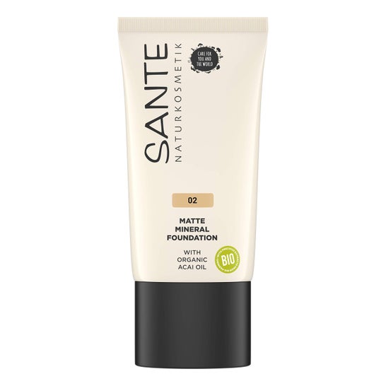 Sante Matte Mineral Makeup Fluid Matte 02 Warm Meadow 30ml