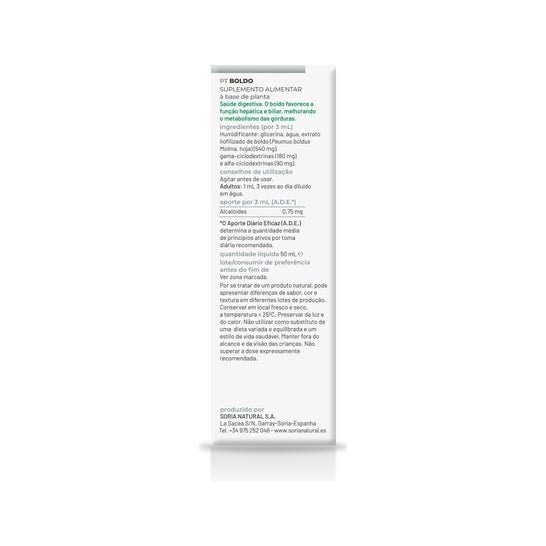 Soria Natural Boldo Extracto 50 ml