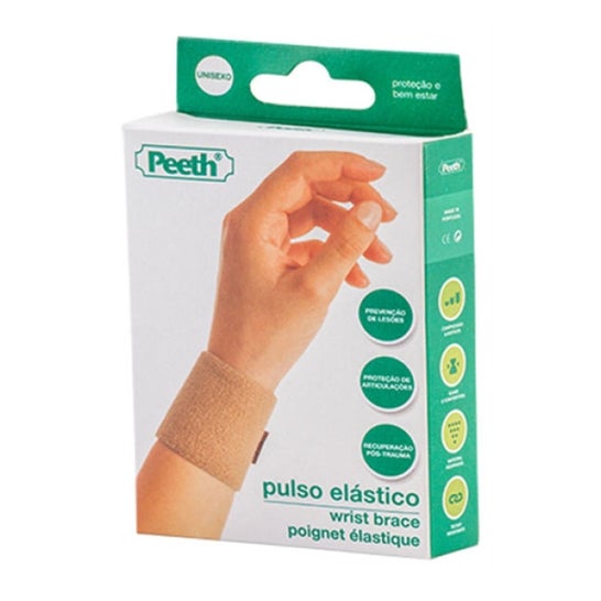 Peeth Pulso Elástico N501 Bege Grande 1 Unidade Peeth Pulso Elástico N501 Bege Grande 1 Unidade