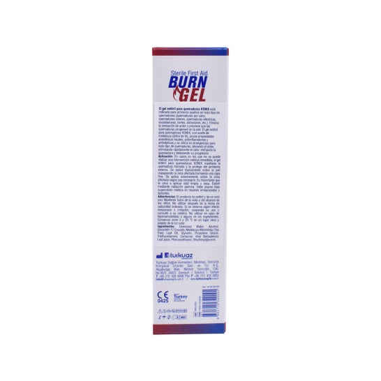 Konix Gel Para Quemados Estéril First Aid Burn Gel 118 ml
