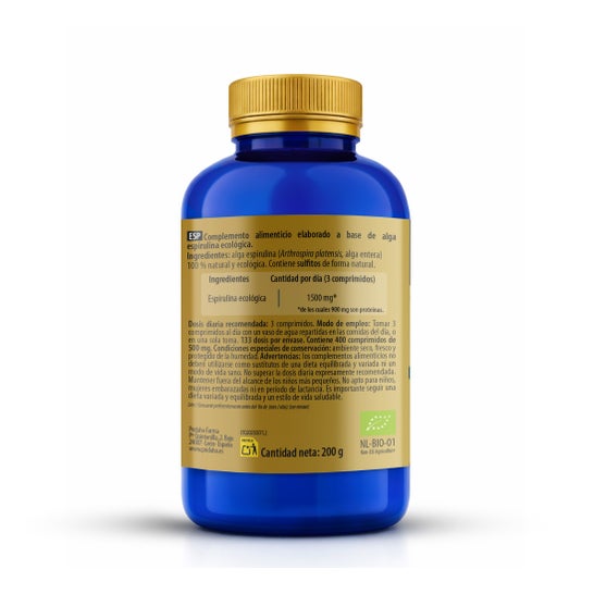 Sanon Organic Spirulina 400 comp
