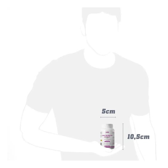 HSN Extracto de Saw Palmetto 20:1 160mg 30 perlas vegetales