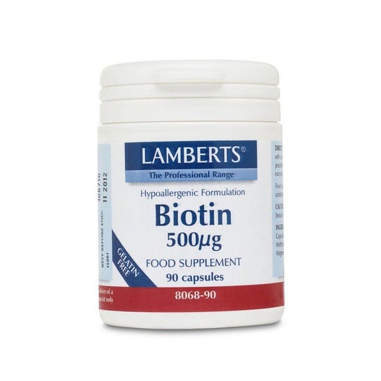 Biotin Lamberts 500mg 90caps