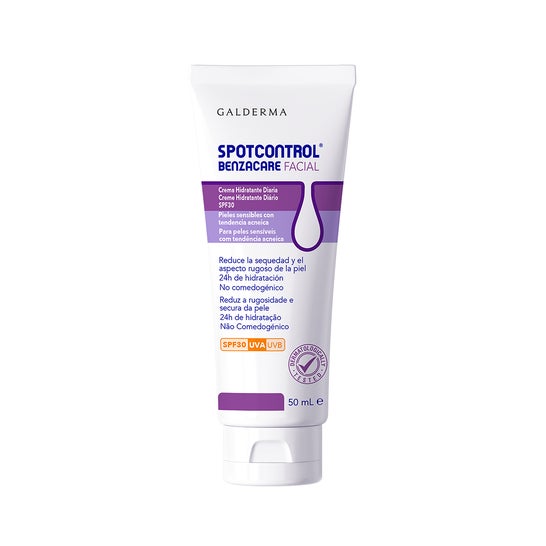 Benzacare Spotcontrol Facial Crema Hidratante con Spf30 50 ml
