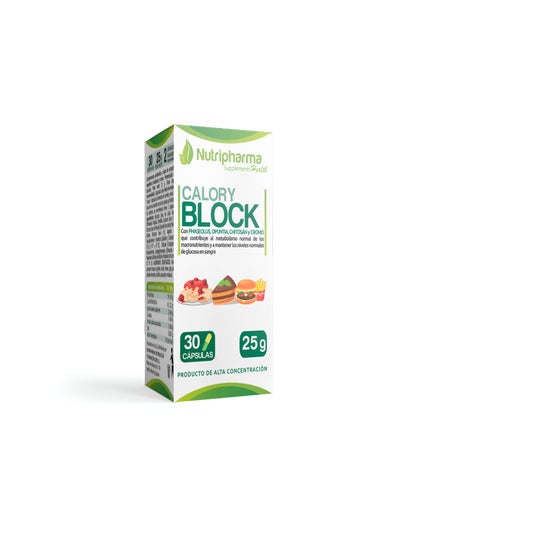 Nutripharma Kalorien-Block 60 Kapseln