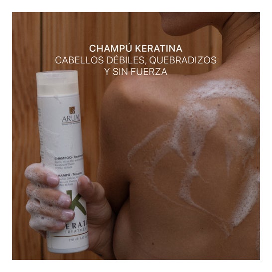 Arual Keratin Champú 250 ml