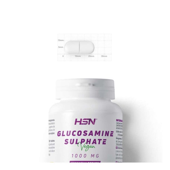 HSN Sulfato de Glucosamina 1000 mg 120 comp