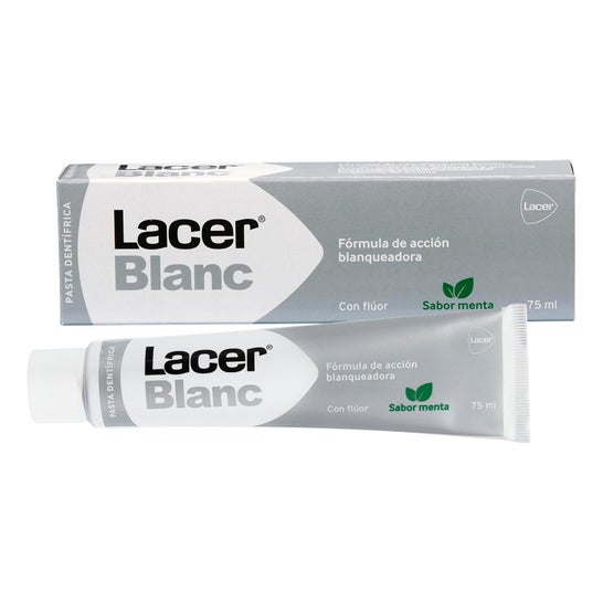 Lacer Blanc Plus dentifricio sbiancante al gusto menta 75ml