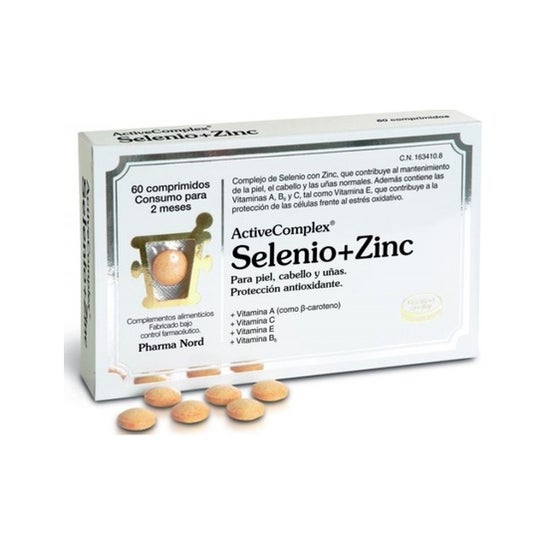 Pharma Nord Bioactivo Selenio + Zinc 60comp