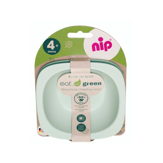 Nip Set Eat Green Bowl +4m 2 Unità