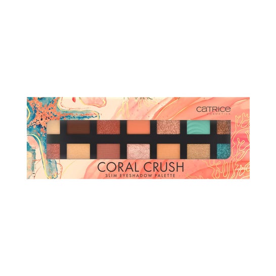 Catrice Coral Crush Slim Eyeshadow Palette 030 10.6g