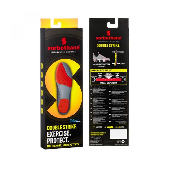 Sorbothane Double Strike Insoles Size 41 1pc