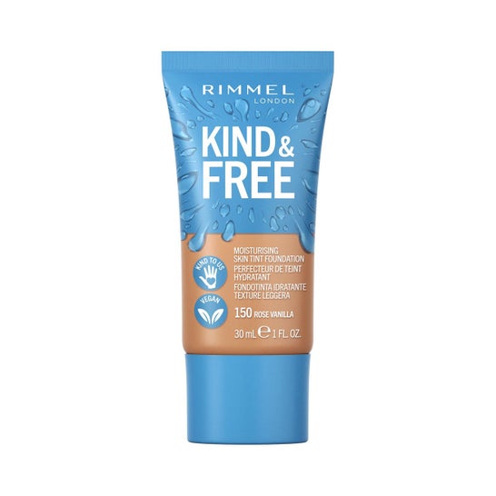 Rimmel Kind & Free Skin Tint Foundation 150 Rose Vanilla 30ml