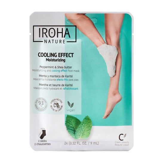 Iroha Nature Calcetines Menta Manteca de Karité 20ml
