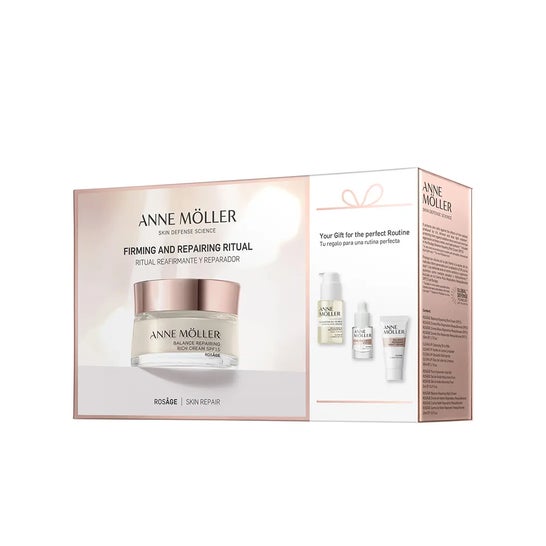 Anne Möller Rosâge Firming & Reparing Ritual Set Rich Day Cream