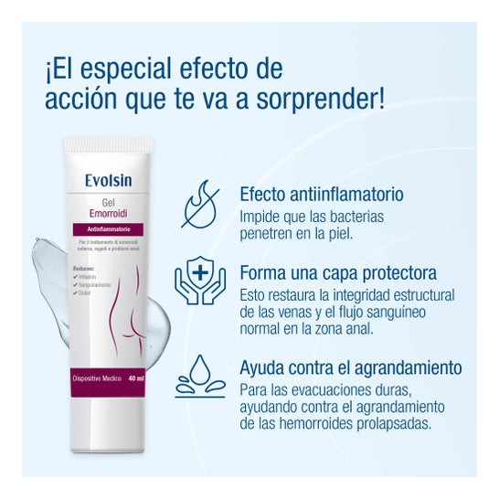 Evolsin Gel para Hemorroides 40ml