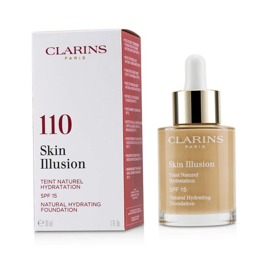 Clarins Skin Illusion Base Spf15 112 Amber 30ml